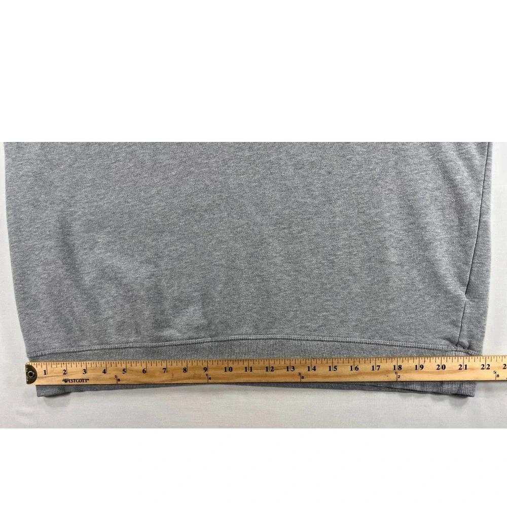 Vineyard Vines Mens Large Quarter Zip Pullover Heather Grey Sweatshirt